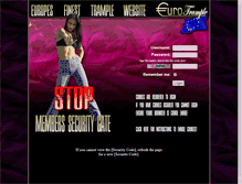 Tablet Screenshot of members1.eurotrample.com